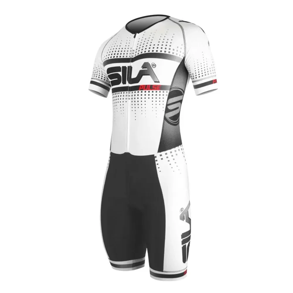 Sila Kids Cycling Skating Suit Inline Skate Speed Skating Short Sleeve Racing Suit Ciclismo Children's Fast Skating Clothing 2