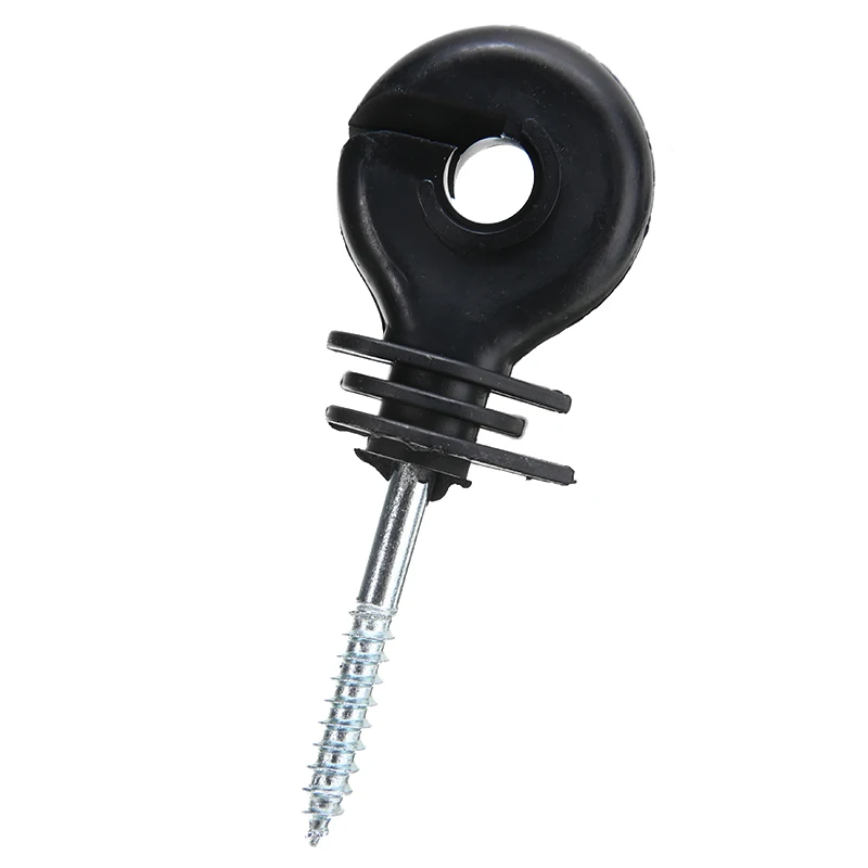 Clôture barrière,Anneau isolant de clôture électrique,100 pièces