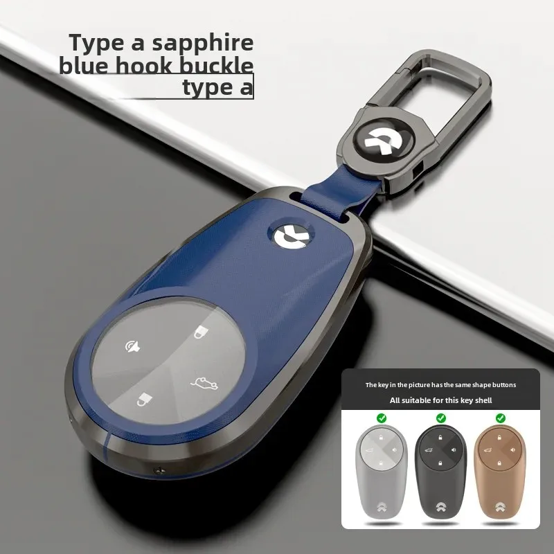 thumbnail image 1 of Funda de llave de coche de alta gama para Weilai Et5 Es7 2022, nuevo modelo Es6 Ec6 Es8, carcasa de lujo para llave masculina, 1 of 5