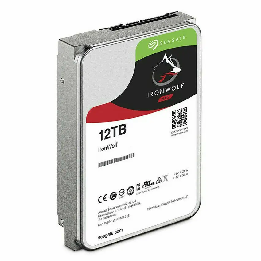 

FOR Seagate ST12000NE0008 IronWolf Pro 12TB 7200RPM SATA 6Gb/s 3.5" NAS HDD New