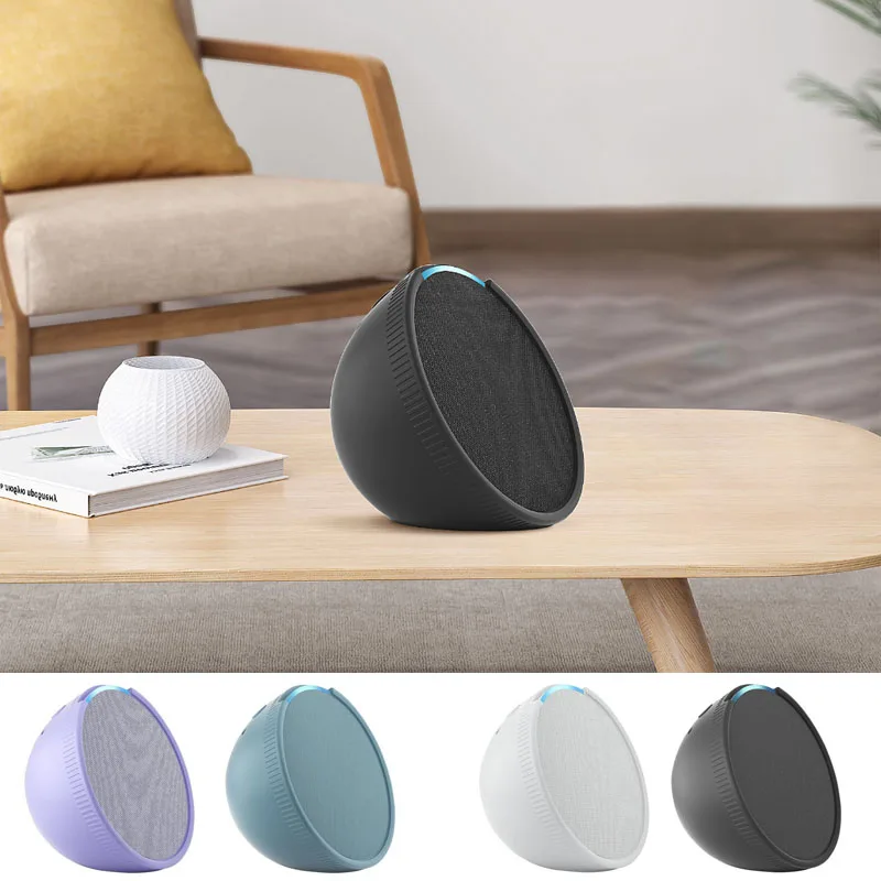 Altoparlante In Silicone Protettivo Per Custodia Echo Pop Coversleeve Copertura Protettiva Impermeabile Accessori Antiurto Per Altoparlanti Antigoccia