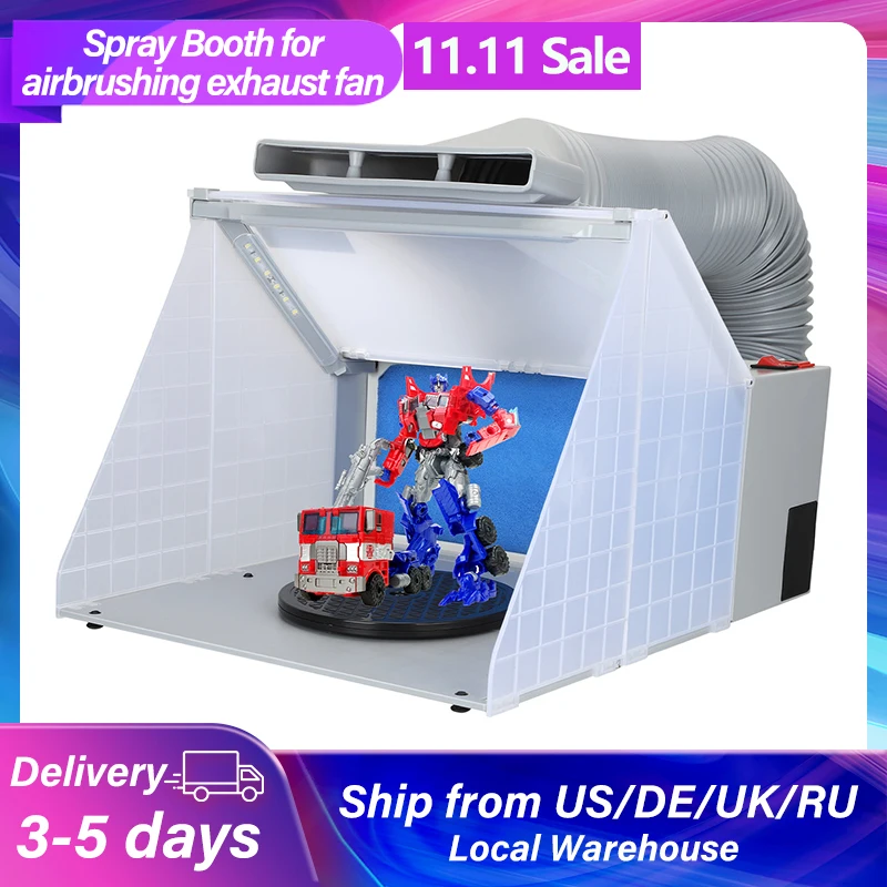 Model Painting Airbrush Spray Booth Hobby Airbrush Paint Spray Booth
