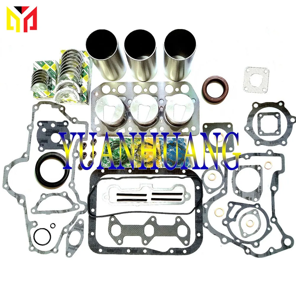 

3TNE84 3TNE84T Overhaul Engine Rebuild Kit With Head Gasket with piston cylinder liner For Yanmar 192100- 11100 Repair Parts