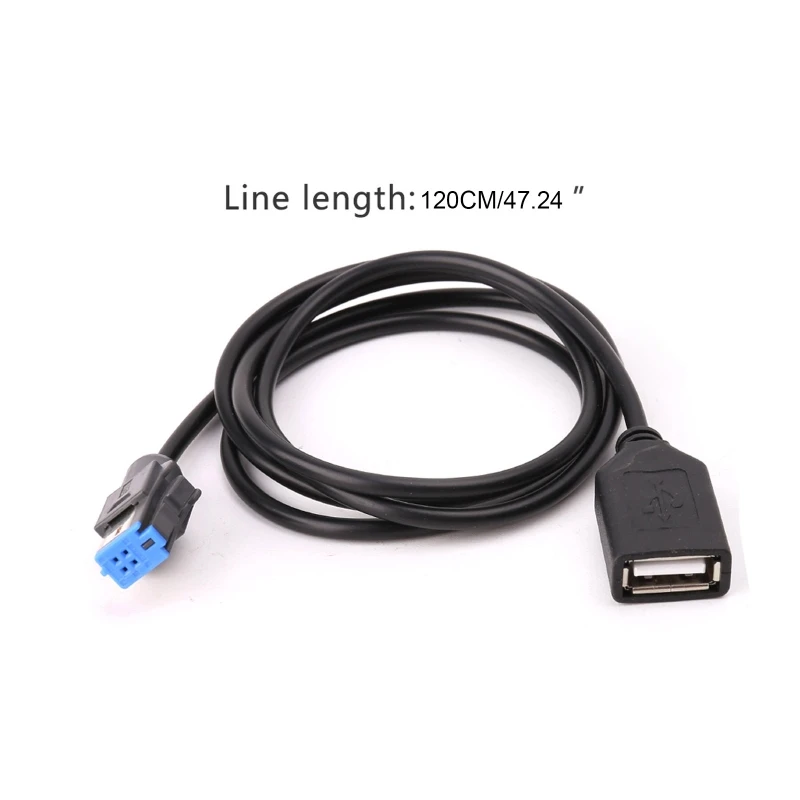 4-pin Car USB Cable Adapter Extension Cord For Nissan Teana Qashqai o Rad