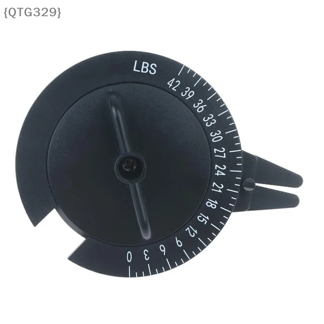 Player's Racquet Tension Checker | Portable Manual Meter for Tennis, Badminton, Squash - Monitor String Bed Performance