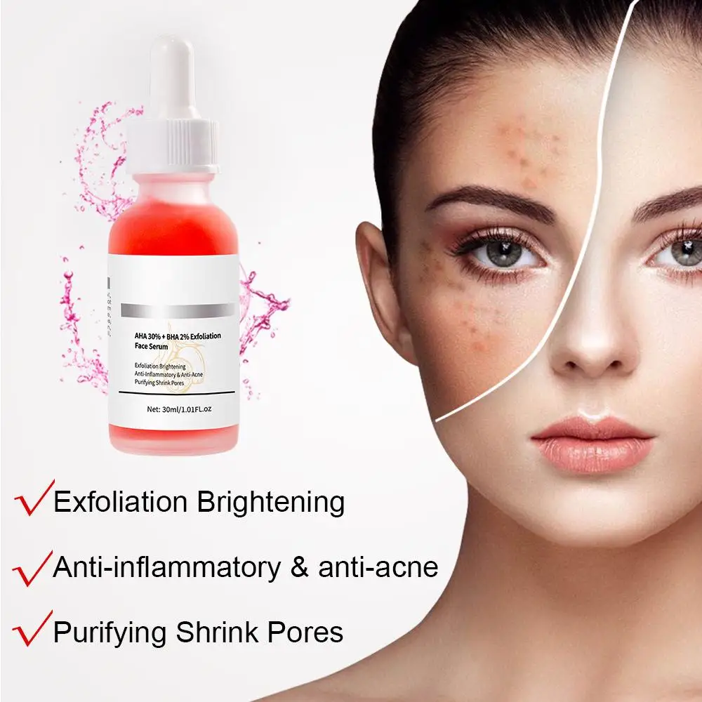 

Fruit Acid Face Essence Acne Treatment Exfoliating Cosmetics Pores Smooth Korean Moisturizing Whitening Repair Nourish Shri M0S8