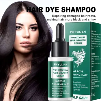 L'olio essenziale per la crescita dei capelli previene la calvizie ricrescita olio rinforzante trattamento nutriente per doppie punte organiche secche cura dei capelli