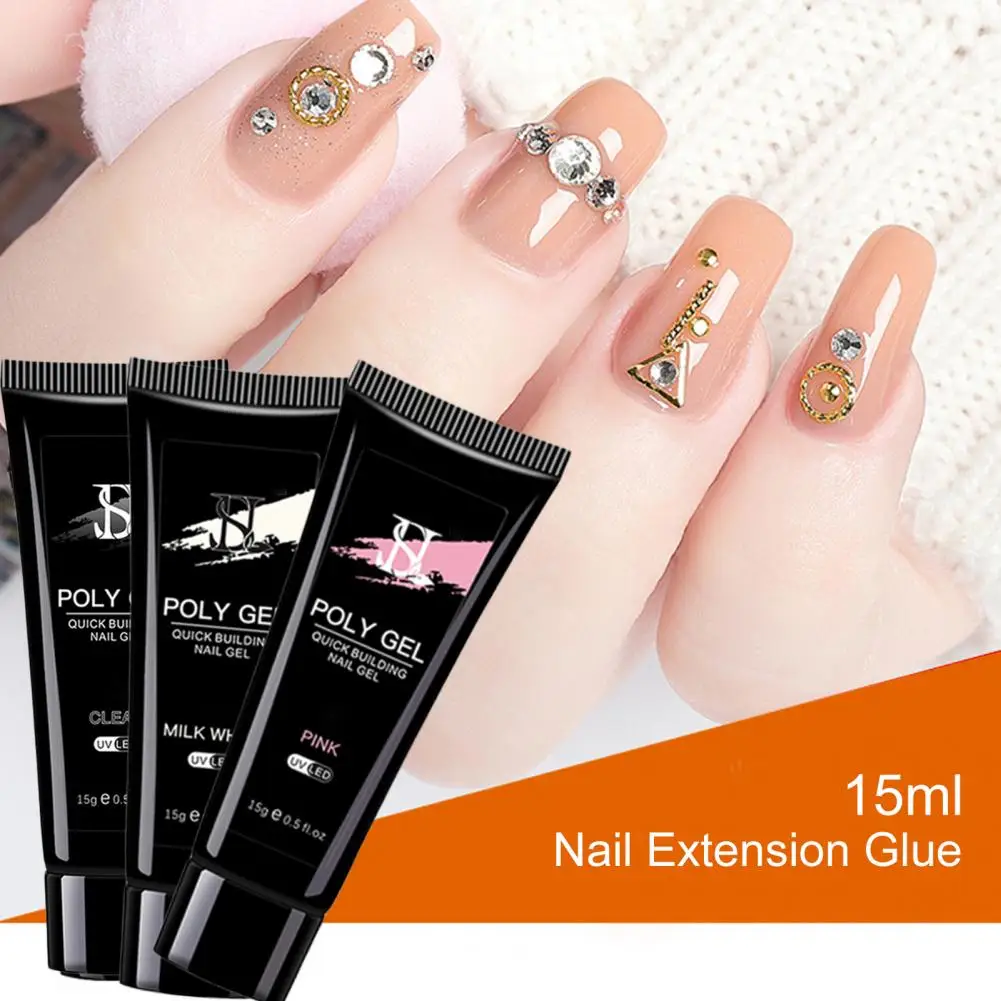 9pcs 15ml Nail Extension Glue Safe Ingredients Allergy Free Extend