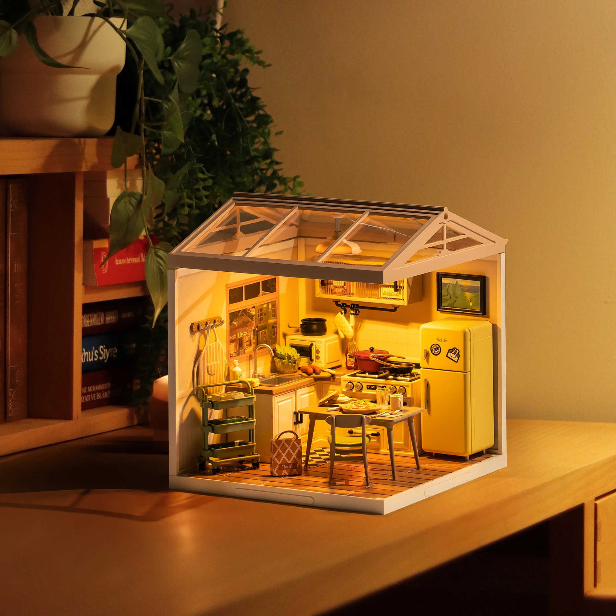 Casa em miniatura DIY, Série Super Store,