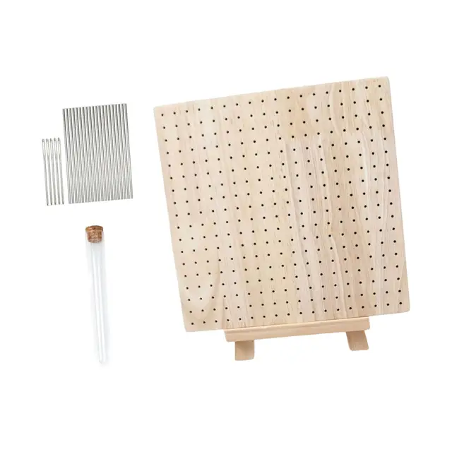 Horgolt Blokkoló Tábla Dekorációs Pad Kampó Tartó Szilárd Hentes Barkácsoláshoz - Image 5