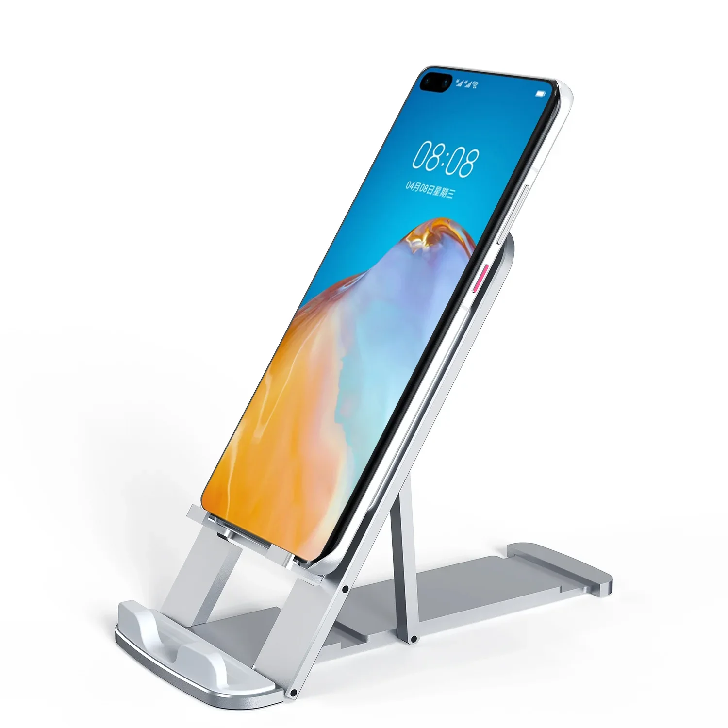 

Metal Desk Mobile Phone Holder Stand for IPhone IPad Xiaomi Adjustable Desktop Tablet Holder Universal Table Cell Phone Stand