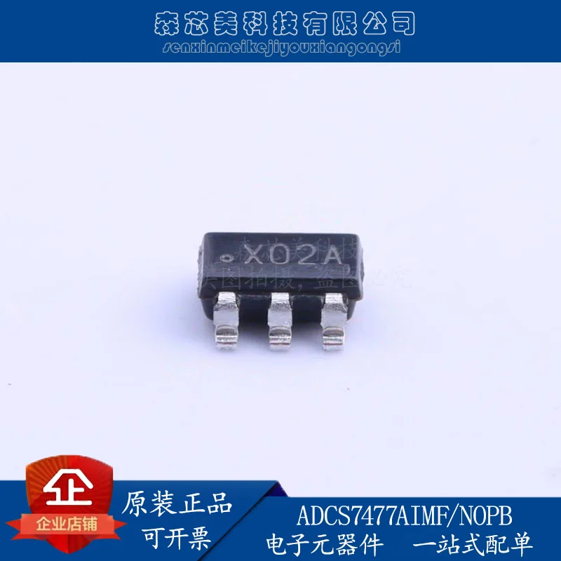 2pcs-original-new-adcs7477aimf-nopb-sot-23-6-analog-to-digital-conversion-ic