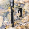 Aluminium Alloy Multi-functional Walking Sticks Detachable Portable Light Weight Non-slip Handle Outdoors Camping Walking Sticks 5