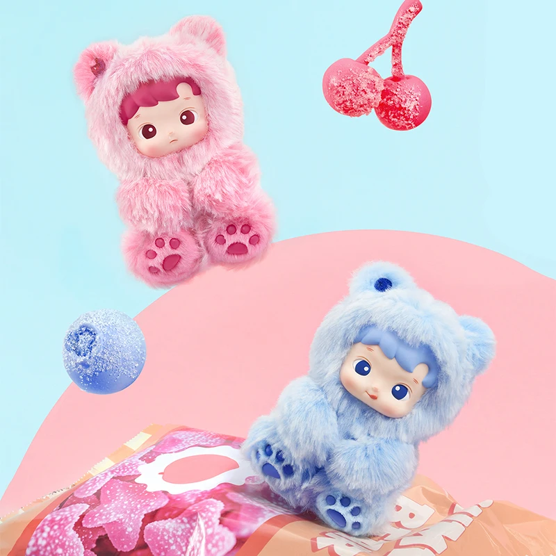 AU】POP MART HACIPUPU Gummy Bear Series-Vinyl Plush Pendant