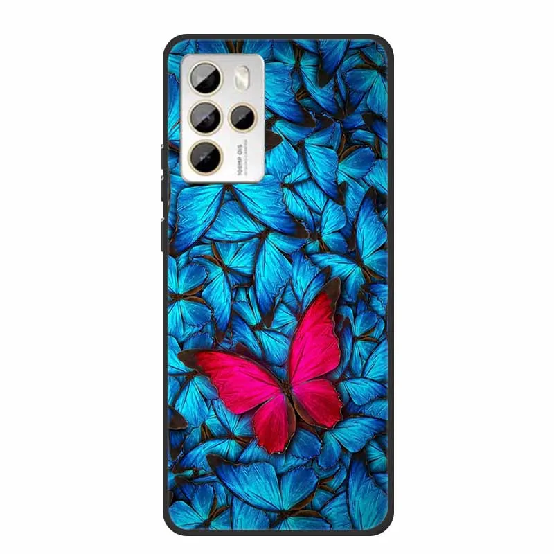 Cartoon Wolf Silicone Soft TPU Phone Case - Animal Design Protector Coque