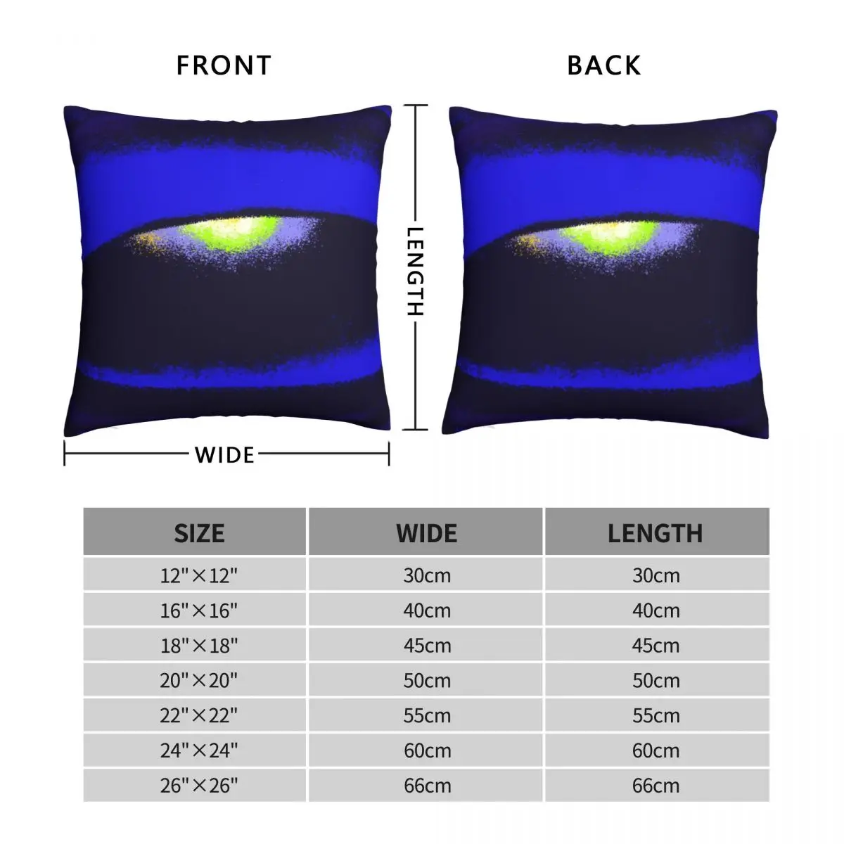 Рисунок 4 - Квадратная наволочка Иллюзия Вселенной