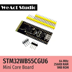 Advanced BLE, Zigbee, and Thread Demo Board with AES - 256 Encryption and USB Connectivity (STM32WB55CGU6)