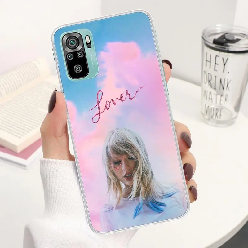 T-Taylor S-Swift  M-Midnights 1989 Coque Phone Case For Xiaomi Redmi Note 10S 11 11S 11T 11E 10 12 Pro Plus 9 9S 9T 5G 8 8T 7 6