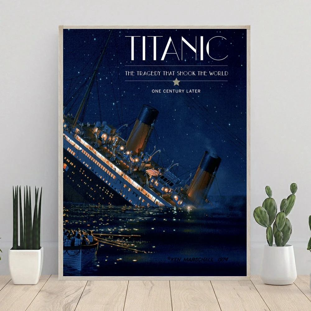 Diamond Painting Diamond Art Painting Kit Diamond Painting Set The Titanic Diamond Painting Full Kit Movie Scene 5D Diamond Mosaic Cross Stitch Rhinestone Art Pictures Embroidery Wall Decor
