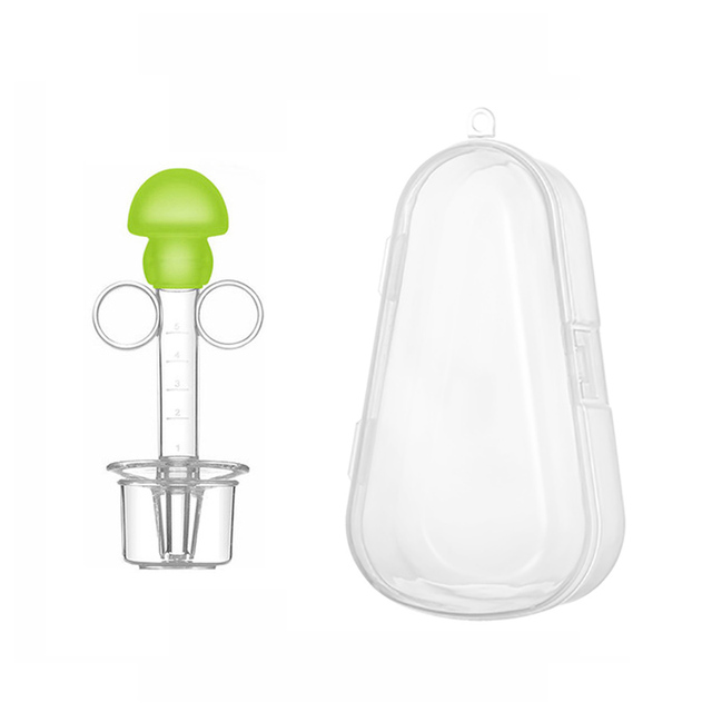 Color Baby Medicine Feeder Soft Silicone Squeeze Dispenser Feeder Infant Dropper With Scale Baby Pacifier Baby Accessories