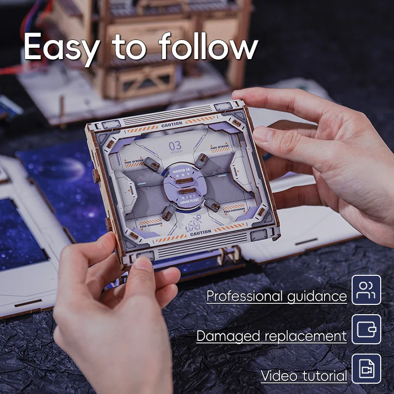 The Three-Body Problem Sci-Fi DIY Book Nook Kit
