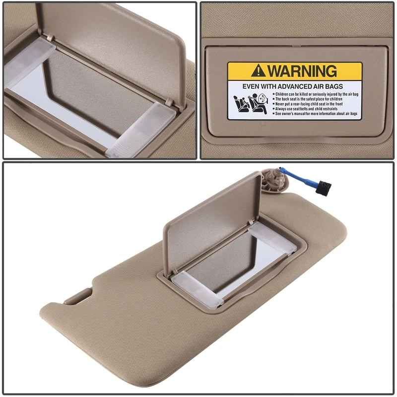 

Windshield Sun Visor Car Windshield Sun Visor Right Passenger Side For Honda Accord 2008-2012 83280-TA5-A51ZA