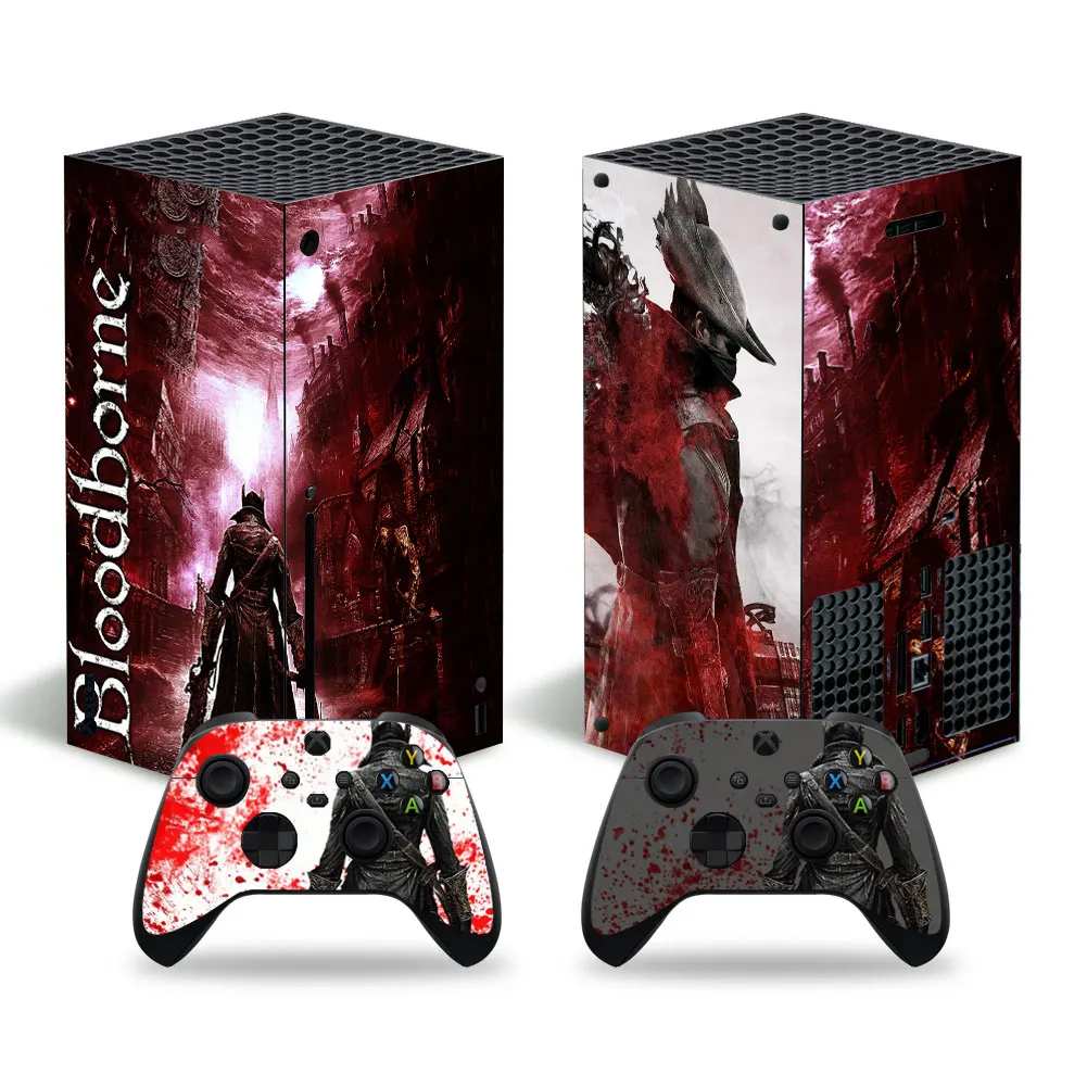Bloodborne Skin Sticker Decalcomania Cover Per Xbox Series X Console E 2 Controller Xbox Series X Skin Sticker Vinyl