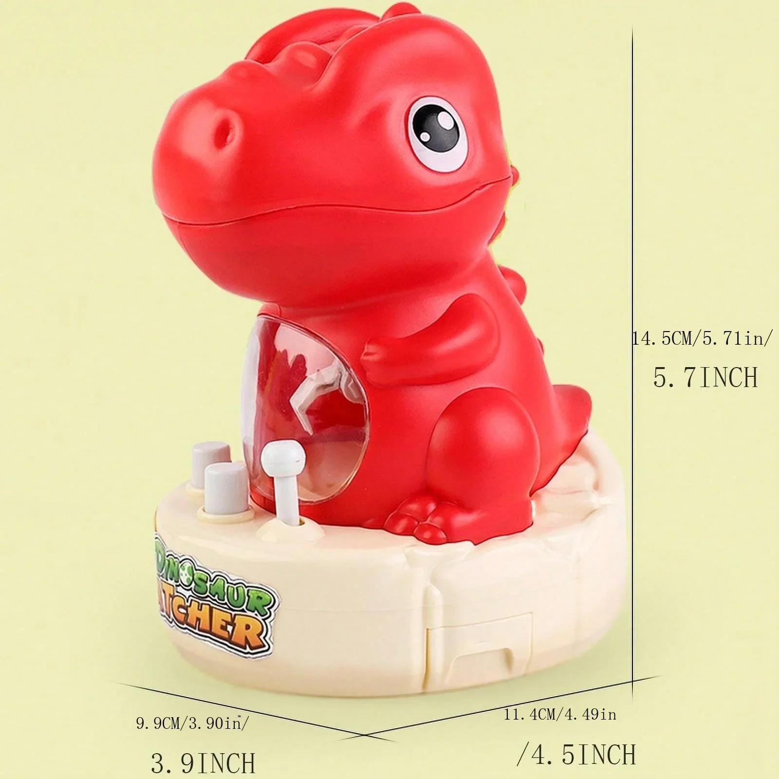 Children's Mini Claw Machine Toy Dinosaur Mini Arcade Game Toy For Boys And Girls, Birthday Gift For 3+ Years Old 4