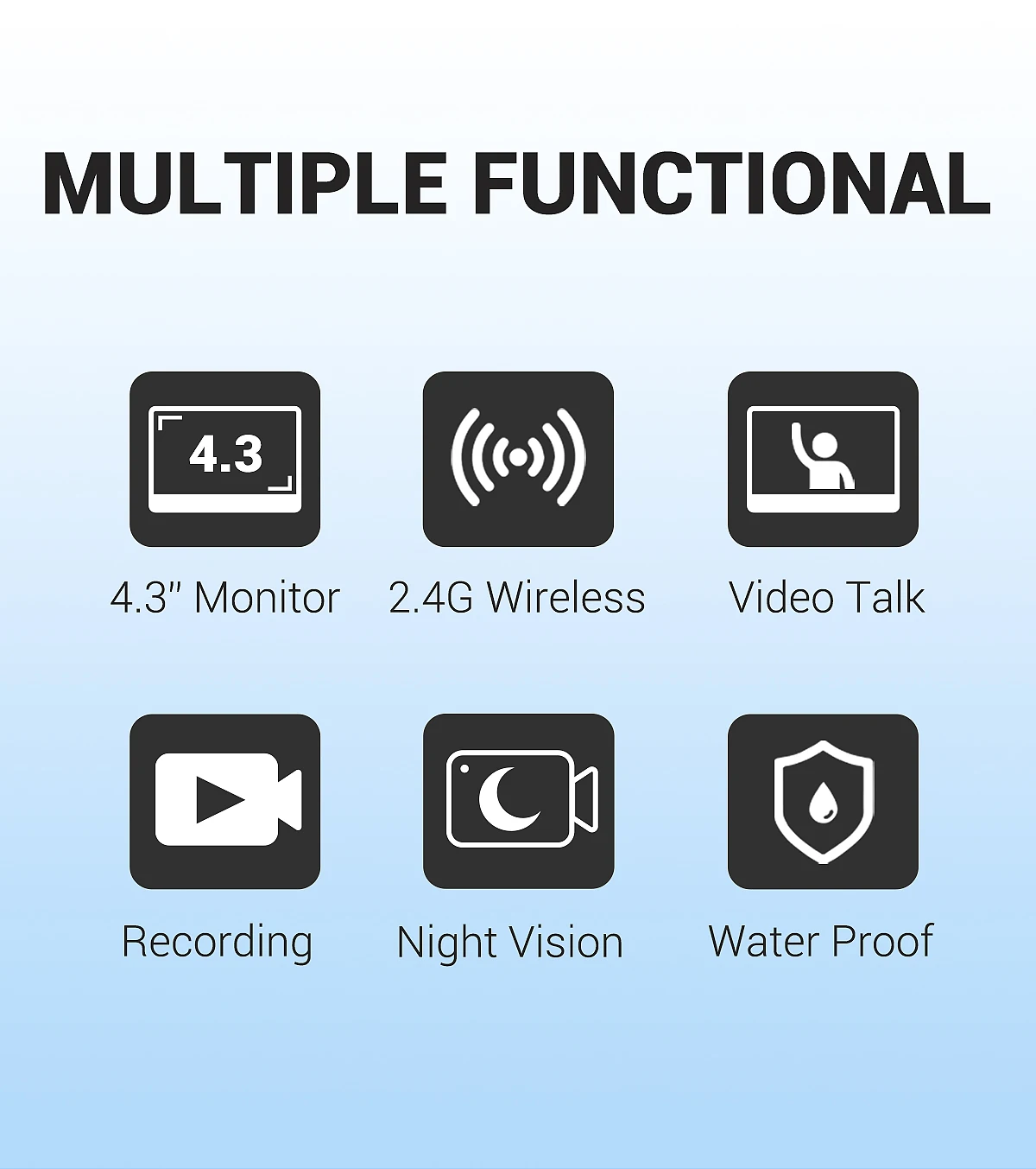 💥 Smart HD WiFi Doorbell Camera – 4.3" Screen, Night Vision & 365-Day Standby for Total Home Security 🔒🏠✨ – Now 50% OFF - BUY 2 FREE SHIPPING 🔥