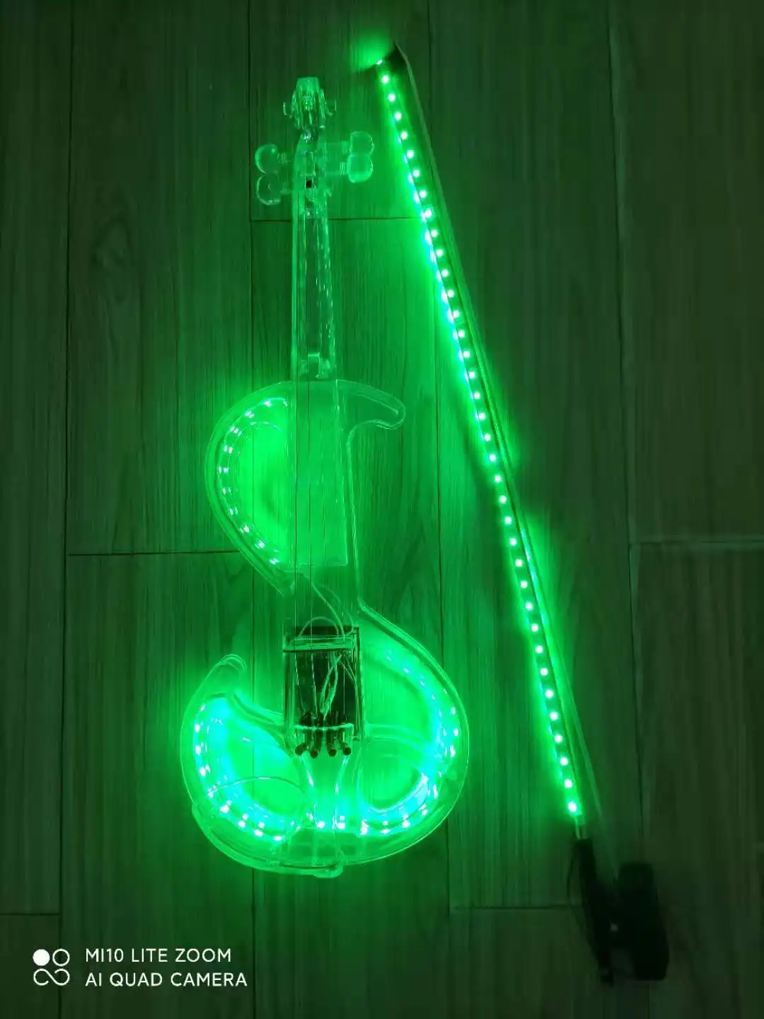 High Qulity Full Set Crystal Electric Violin