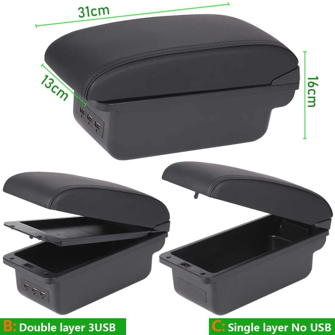 Lähikuva kyynärtuen säilytystilasta