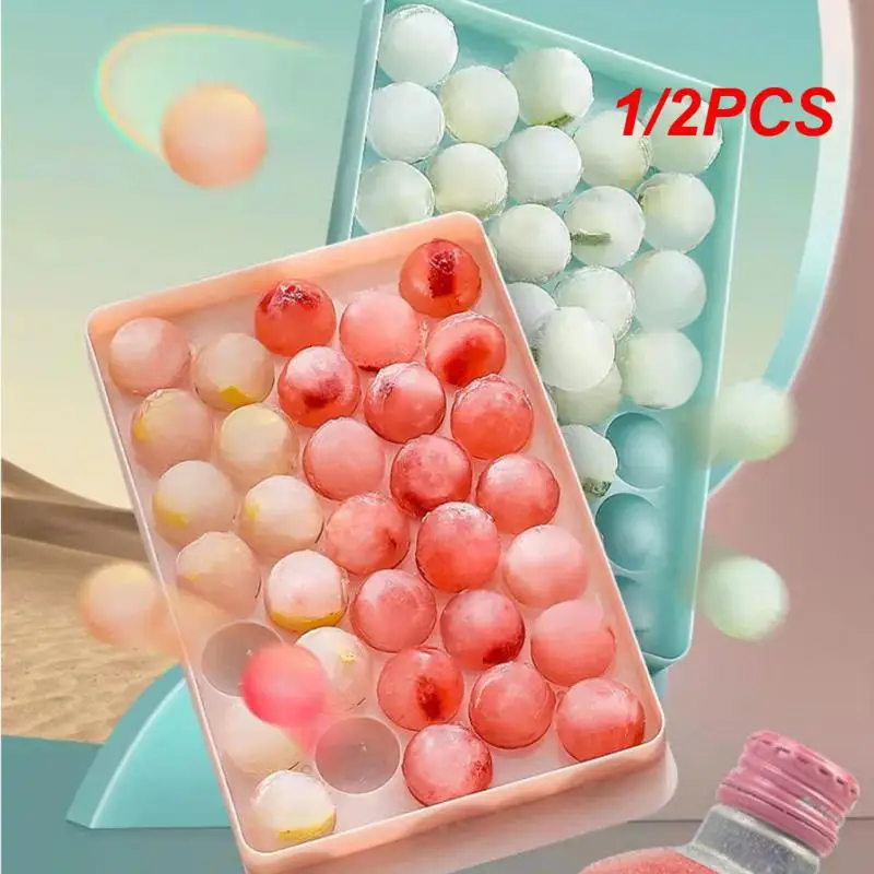 1/2 Pz Bolo Hockey Round Rombo Ice Mold Ice Boll Tray Maker Plastica Ice Mold Ice Ball Mold Food Grade Mold Kitchen