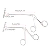 Ear Nose Cleaner Pliers Pick Endoscope Earwax Remover Hartman Micro Alligator Crocodile Veterinary Forceps Tweezer Otoscope Tool 6
