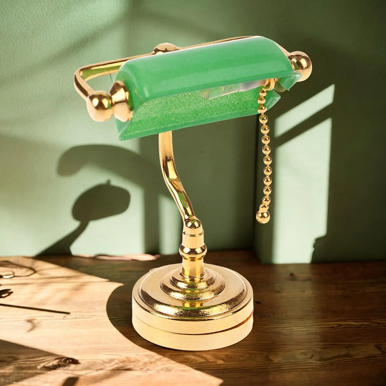 

Dollhouse Table Lamp Model Alloy 1:12 Life Scene Accessories Bedroom