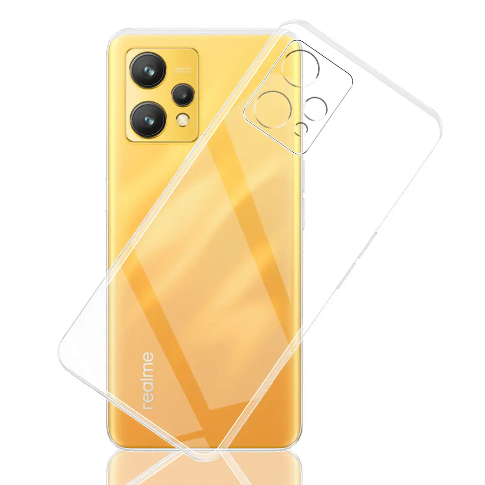 Clear Silicon Soft Cover Ultra Thin Bumper Coque for Realme 9 Series and Pro Plus