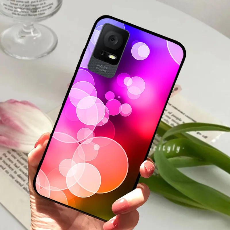 Stylish Soft Silicone TPU Painted Back Cover Phone Case