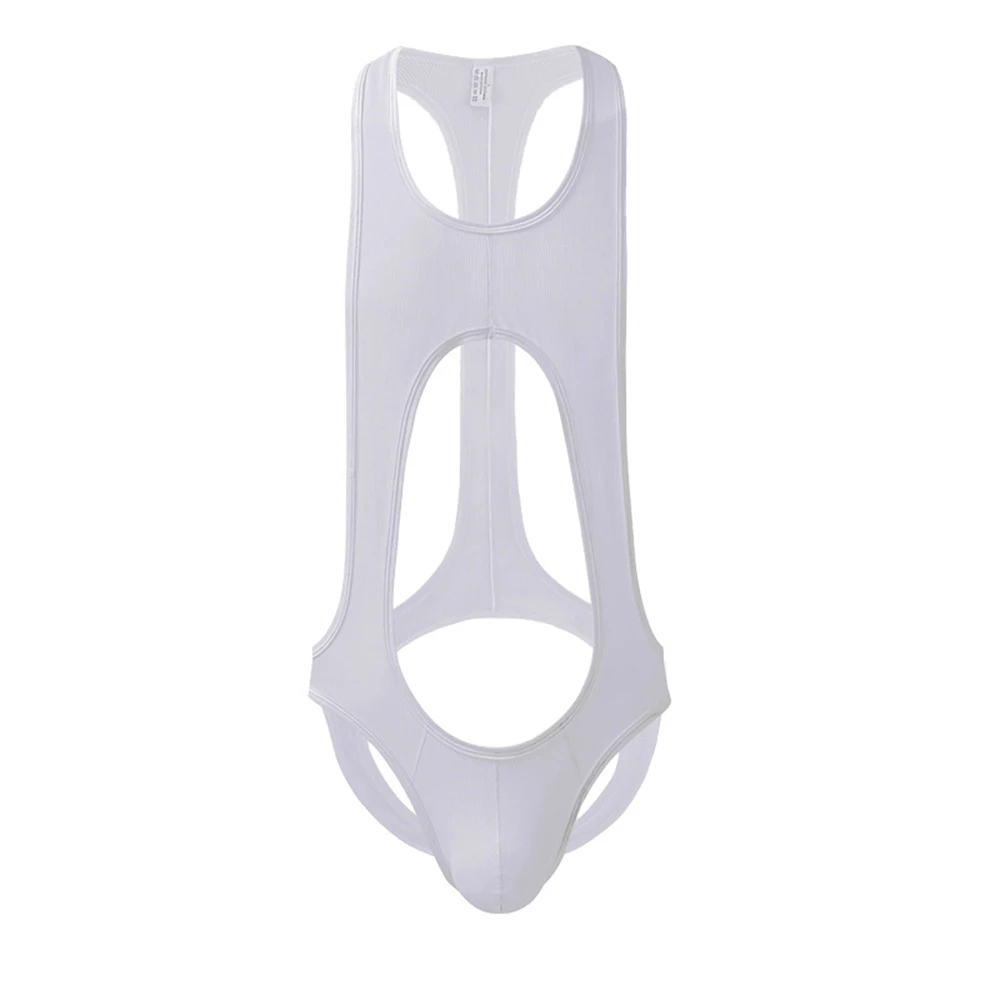 Фото Костюм пляжного типа, трико, лиф, боди из полиамида, мужские комбинезоны с открытой спиной, боди для фитнеса и спортивной одежды №1
