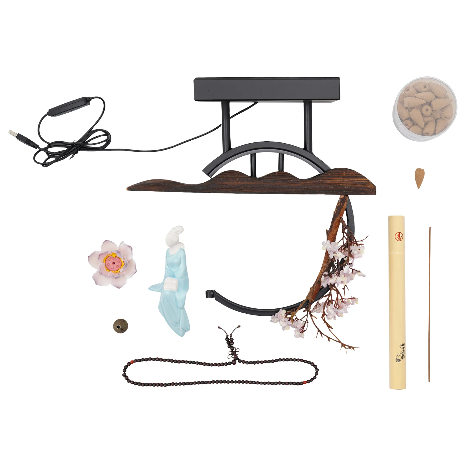 Bymaocar Zen Incense Burner Set