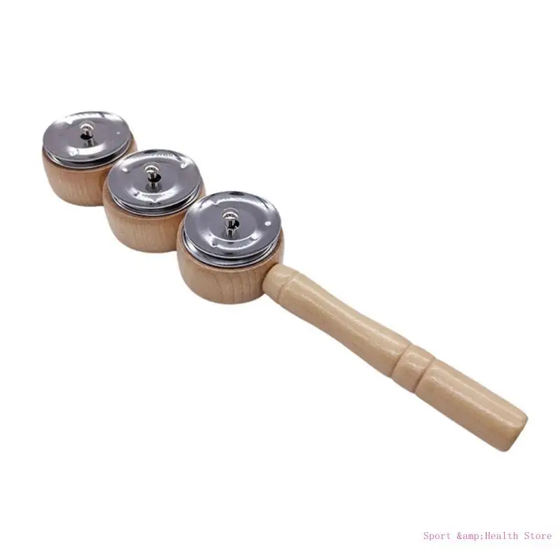 Tambourine Sticks Musical Bells Hand Rattles Bells Music Tambourine Percussion