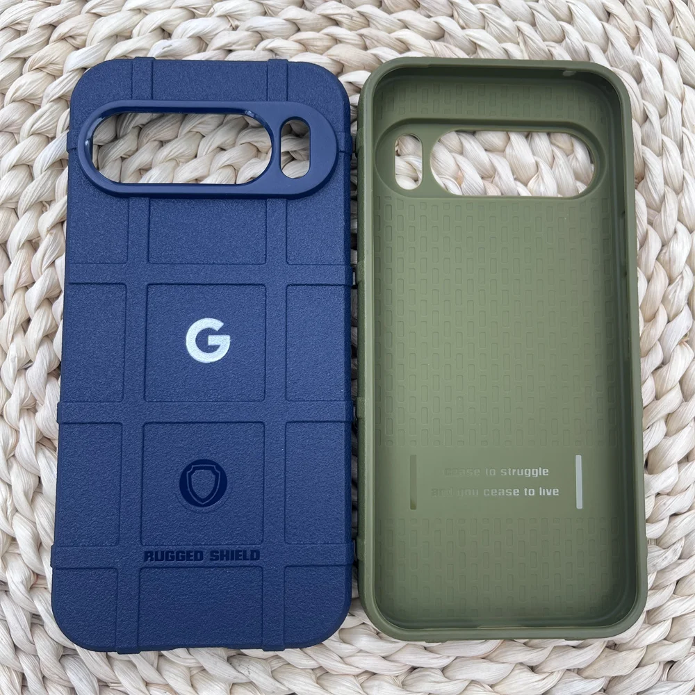 Enhanced Military-Grade Shockproof Silicone Protective Case - Matte Rubber Anti-Drop Cover