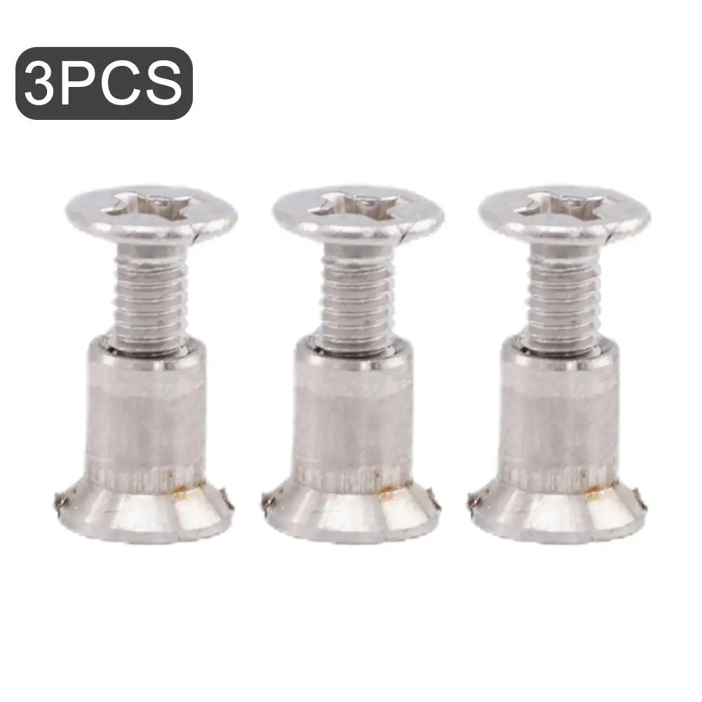 3 X Set Di Viti Nab Hub 1/4 "Bobina Di Nastro 10.5" Ampex Teac Rmgi Doppio Perno Revox Nagra