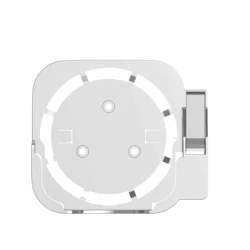 Wall-Mounted Storage Bracket for TV Set-Top Box Remotes (White)