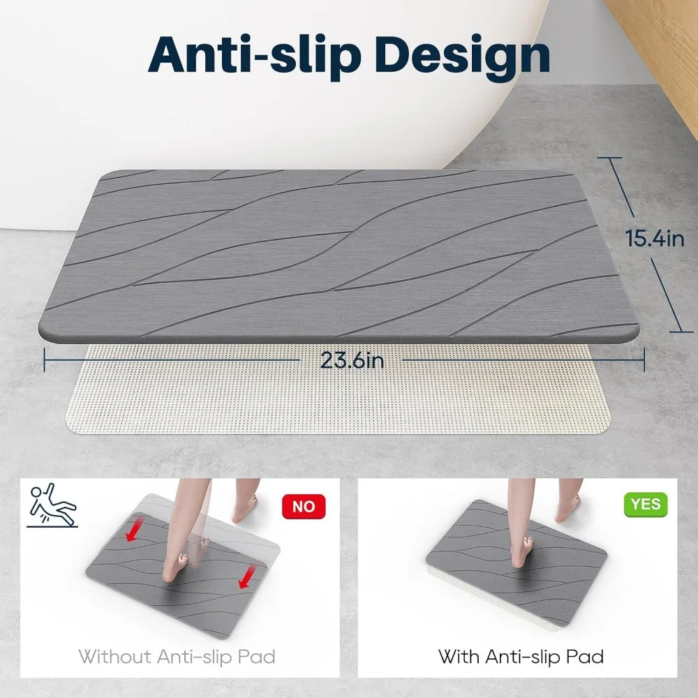 Diatomaceous Bathroom Mats 2