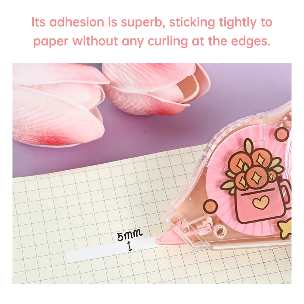 Correction Tape White Out Correction Tape Dispenser 30mx5mm Easy to Use Applicator for Instant Corrections Study Supplies