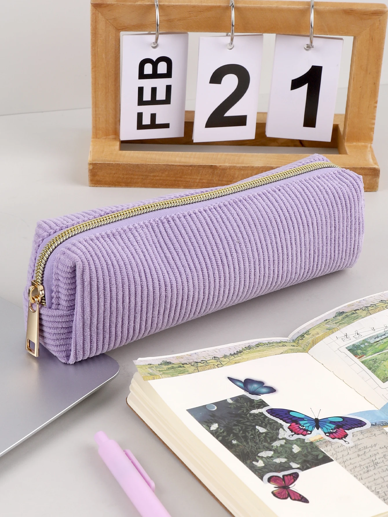 Durable Pencil Case Pouch Pen Bag School Pencil Cases With Zipper Back To School Kawaii Stationery Novelty Gifts Pencil Case - 3