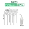 6 PCS L Transparent