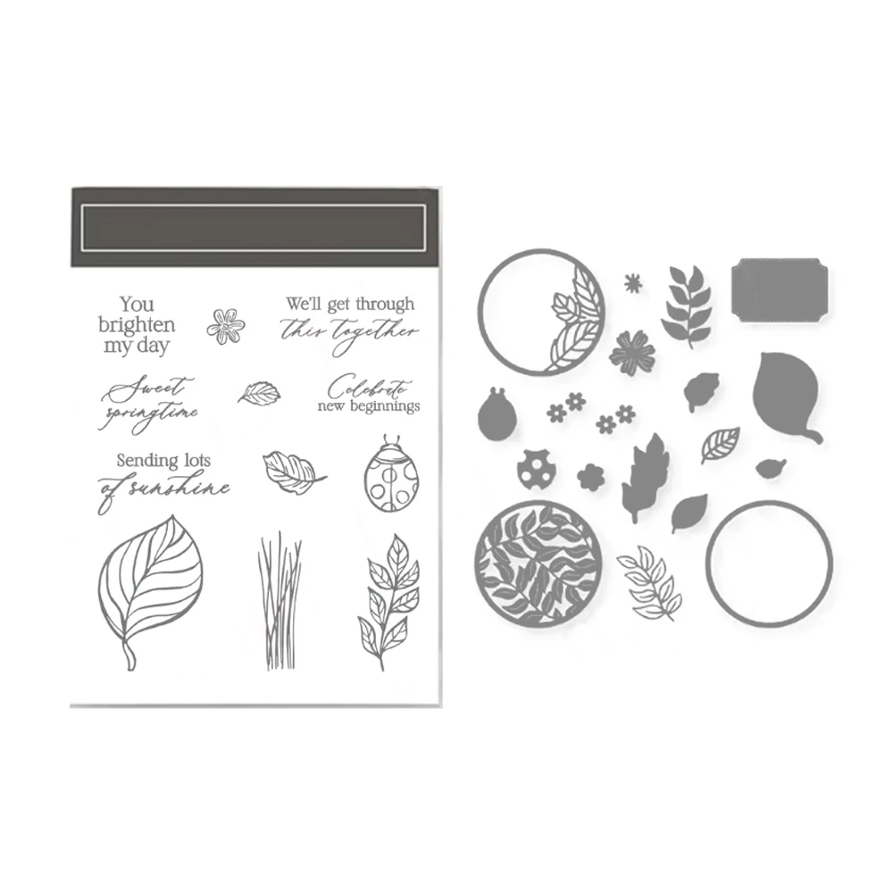 Spring Stamps And Dies 5