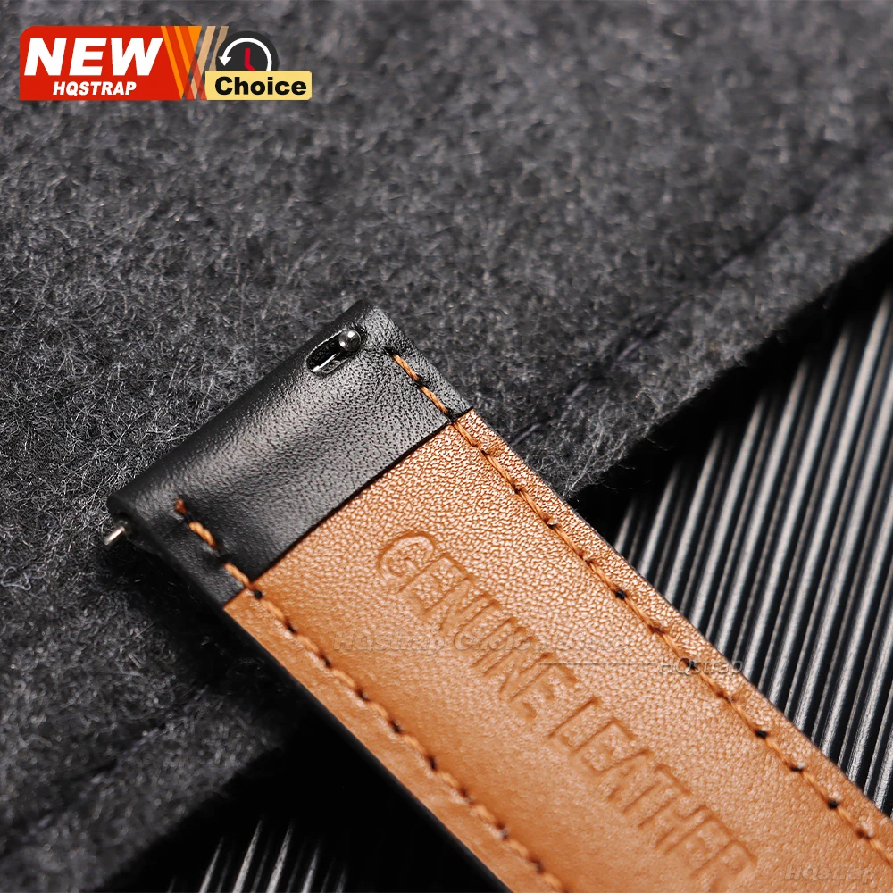 Timeless Leather Quick Release Watch Strap - Vintage Crazy Horse Waterproof Bracelet