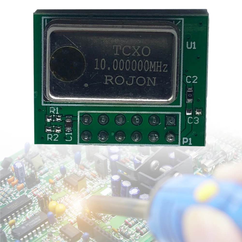 TCXO Clock PPM 0.1 TCXO External Clock High Accuracy TCXO Clock Oscillator Module GSM/WCDMA/LTE for HackRF One SDR