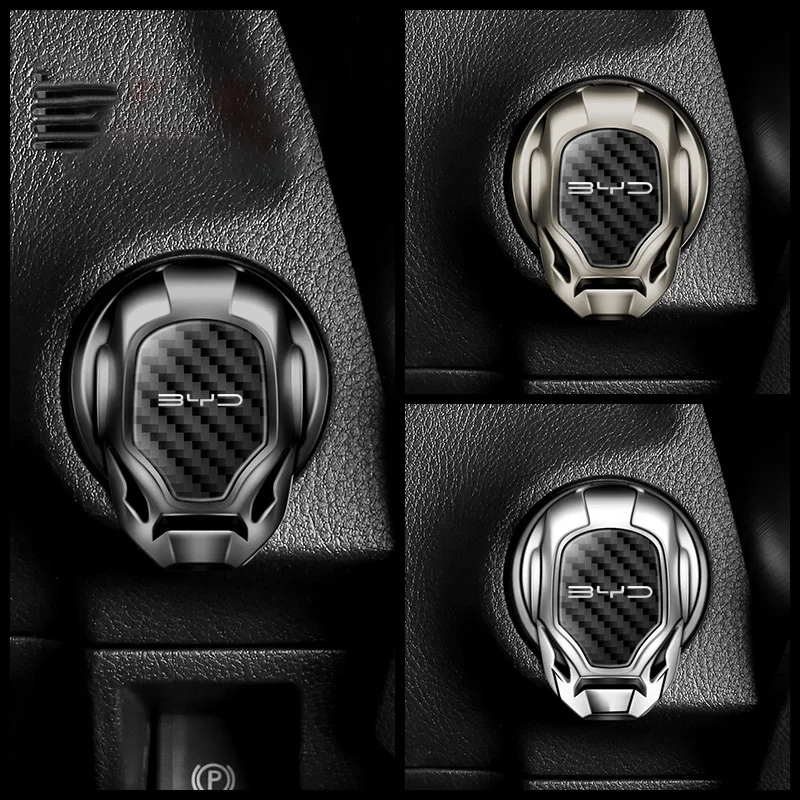 

1pc Car ONE-CLICK Start Buttons Protective Cover Decoration for Jaguar XF XJ XE E F I Pace F S X Type Xk Xkr Xfl Car Accessories